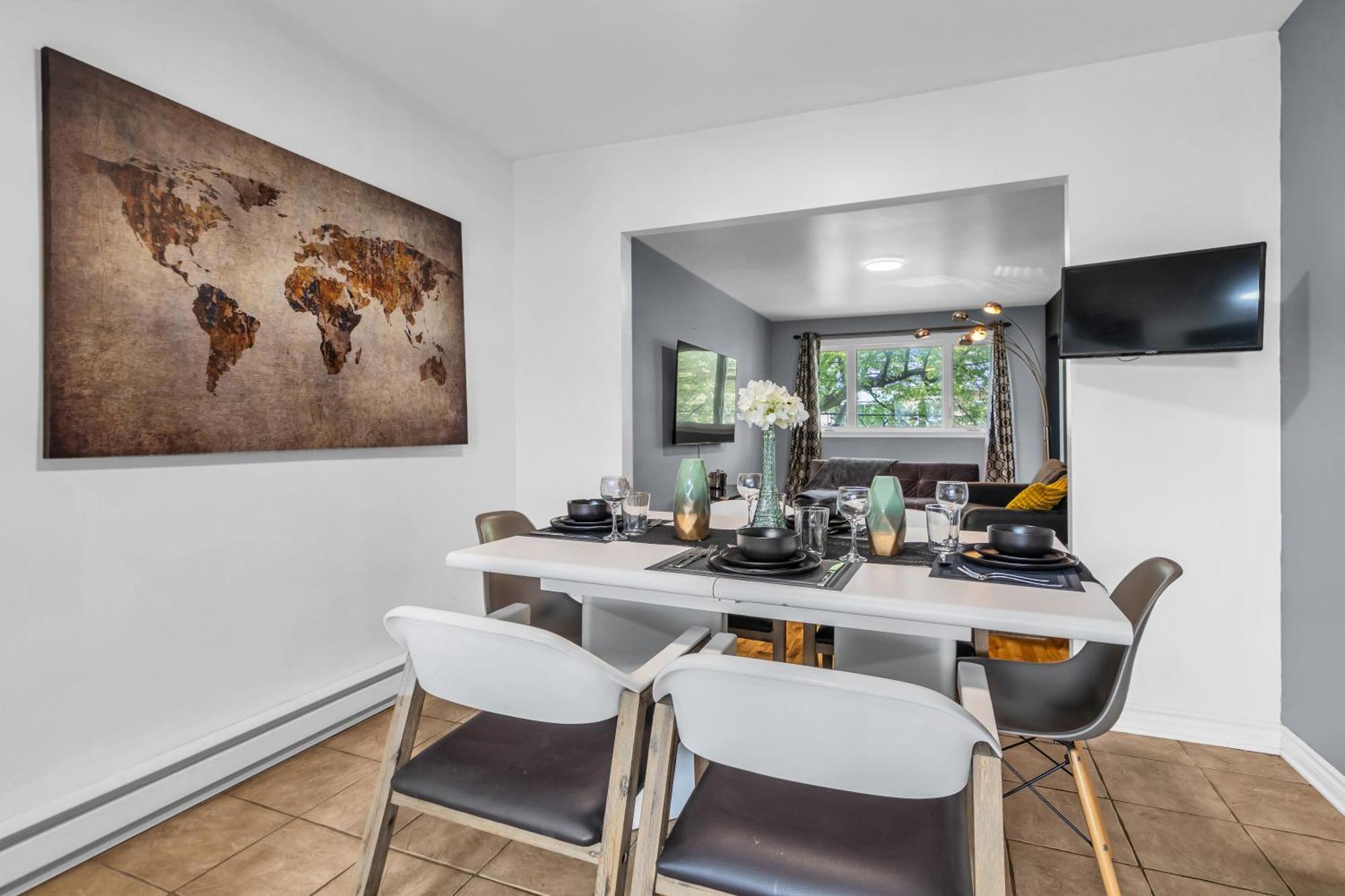 Apartamento Cozy 3 Bedrooms Montreal